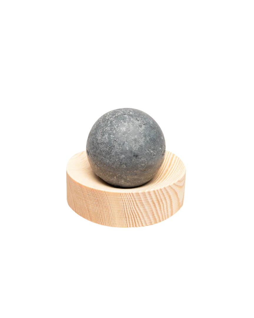 soap set round natural crowberry-spruce