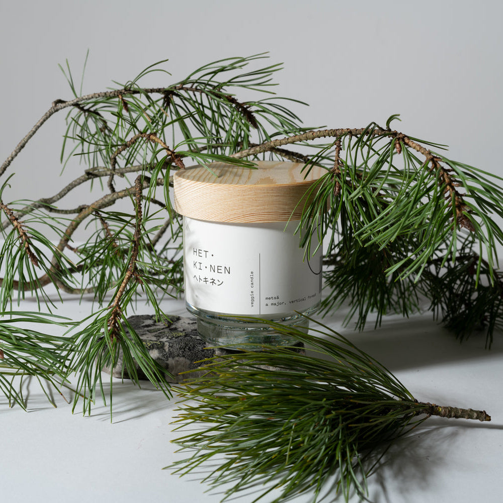 veggie candle metsä