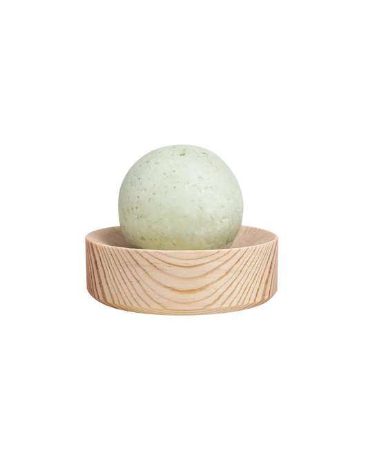 soap set round natural eucalyptus-lemon
