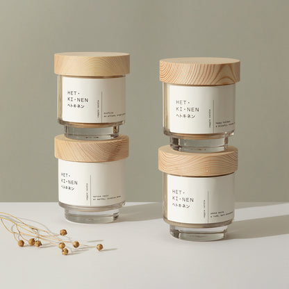 veggie candle biofilia